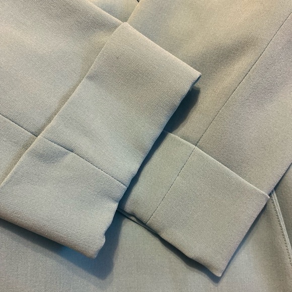 Black Label Evan Picone womens 8 Bleu lined suit jacket blazer separate open - Picture 9 of 10